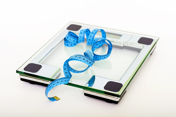 scale with tape measure